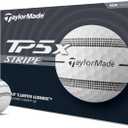 TaylorMade Golf 2024 Golf Balls (White/Black Stripe)