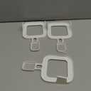 3Pack Wall Mount Holder for eero Pro 6e/6 Mesh Wi-Fi System, Outlet Wall Mount Stand Bracket for eero Pro 6e tri-Band Mesh, Wire Organizer