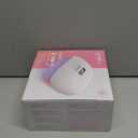 SUNUV LED UV Nail Light, UV Lamp for Gel Nails Polish with 4 Timer Settings, LCD Display Removable Base, SUN4S Pink