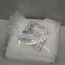 H.VERSAILTEX Linen Curtains Natural Linen Blended Curtain Panels for Living Room/Light Reducing Linen Semi Sheer Curtains 54 inch Length 2 Panels Set Nickel Grommet Window Panels, Sage