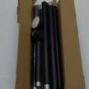 Shower Curtain Rod, 1" Diameter Heavy Duty Tension Shower Rod, Non Slip Adjustable 28-102 inch No Drilling Shower Curtain Rods Spring Tension For Bathroom, Shower Stall, No Rust, Black