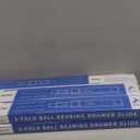 LONTAN 6 Pairs 16 Inch Soft Close Drawer Slides Side Mount Heavy Duty Cabinet Drawer Glides Ball Bearing Full Extension Kitchen Cabinet Rails 100 LB Capacity