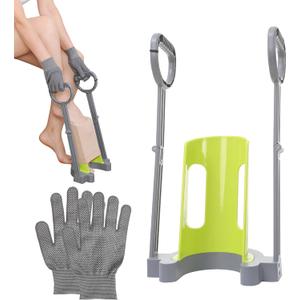 Compression Sock Aid Device | Size for Leg Circ 16 in or Less | Helper Device for Putting on Compression Stocking, Easy On Donning Aid Tool for Socks & Stockings, Durable & User-Friendly Design