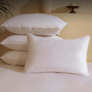 BHZ King Size Pillows Set of 4 Feather Down Hotel My King Pillows Bed Goose Pillow Luxury 4 Pack Pillow for Sleeping Side Sleepers Soft Support Gifts (White)