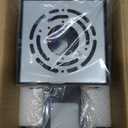 Upgraded 2-Pack 23.6in Black Long Modern LED Outdoor Wall Lights 3000K 4000K 5000K Dimmable Exterior Wall Sconce Outside Light fixtures for House Garage Front Door