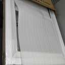 Vinyl Single Hung Sliding Window, 24" x 38" Household Window with Double-Pane Insulated Tempered Glass, White Energy-Efficient Soundproof Window for House, Mobile Home