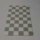 Ralxion Checkered Dog Feeding Mat, Absorbent Mats for Dog Food and Water Bowl, Dispenser, Retro Modern Aesthetic Sage Green Checkerboard Pet Placemat for Dogs, Cats, Puppy Accessories, 30" x 50"