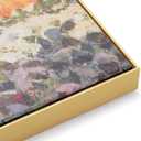 Floater Frame for 36x36 Handmade Canvas Paintings, 0.86" Deep DIY Floater Frames for Classical Antique Still Life Art Prints, Kitchen Dining Room Accent Decor, No Glass & Back (Gold)