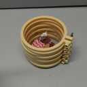 Embroidery Hoops 12 Pcs 6 Inch  Faux Bamboo Plastic Cross Stitch Frames with Stainless Screws for DIY Crafts, Aesthetic Home Decor, Cozy Hand Embroidery Projects