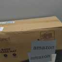 Massage Mat, Detachable Neck Massager, Full Body Vibration Heating, Massage Pad with 10 Vibrating Motors and 9 Speed Settings for Home Office Use, Gift for Men Women Parents Christmas, Black