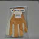 Leather Work Gloves Cowhide Gardening Glove for Wood Cutting/Garden/Construction/Driving for Men and Women 1 Pair(Large)