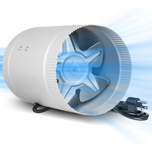 iPower Inline Booster Duct Fan 6" HVAC Exhaust Ventilation Blower with Low Noise for Bathrooms, Kitchens, Basements, Attics, Grow Tents