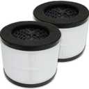 PUREBURG Replacement Filter Compatible with Okaysou Airmic4S Air Purifier,2-Pack H13 HEPA 4-Stage Filtration Activated carbon Air Clean Dust VOCs