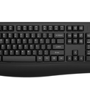 Wireless Keyboard, EDJO 2.4G Full-Sized Ergonomic Computer Keyboard with Wrist Rest for Windows, Mac OS Desktop/Laptop/PC (Black)