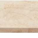 Mud Pie Large Travertine Footed Tray; 4" x 11"