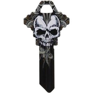 The Hillman Group WACKEY-68-SC1-BLK Skull Red