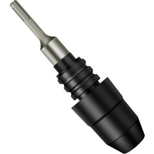 SD FACTORY SDS-Plus to SDS-Max Adapter for Rotary Hammers, 8-1/4 Inches Long Black Alloy Steel Adapter, Compatible with SDS Max Bits, Drill Set for Enhanced Performance