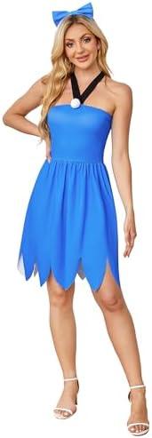 Leevuyu Halloween Couple Costumes Adult Womens Mens Party Costume L