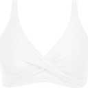 Aqua Eve Women Full Coverage Bikini Top No Bottom Push up Swimsuits Top Sport Bra Bathing Suits Tops, Large