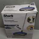 Shark Rechargeable Floor Sweeper, Motorized Brushroll, Compact Swivel Design, Easy-Empty Dust Cup, 10" Cleaning Path, Powerful Debris, Dust & Pet Hair Pickup, for All Floor Types, Blue, V2700Z