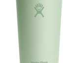 Hydro Flask All Around Tumbler Press-in Lid, Insulated Travel Mug, Stainless Steel Coffee Cup 20 Oz Aloe Green