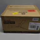 Fanbulous 52 Inch Ceiling Fans with Lights and Remote, 3 Blades Flush Mount Low Profile Ceiling fan, Efficient 3475 CFM, Safe ABS, Timer, Quiet 35dB, 3CCT, Reversible for Bedroom Living Room, Walnut