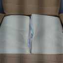 50ftx14ft White Backdrop Curtain for Wedding Parties, W5' x H14'