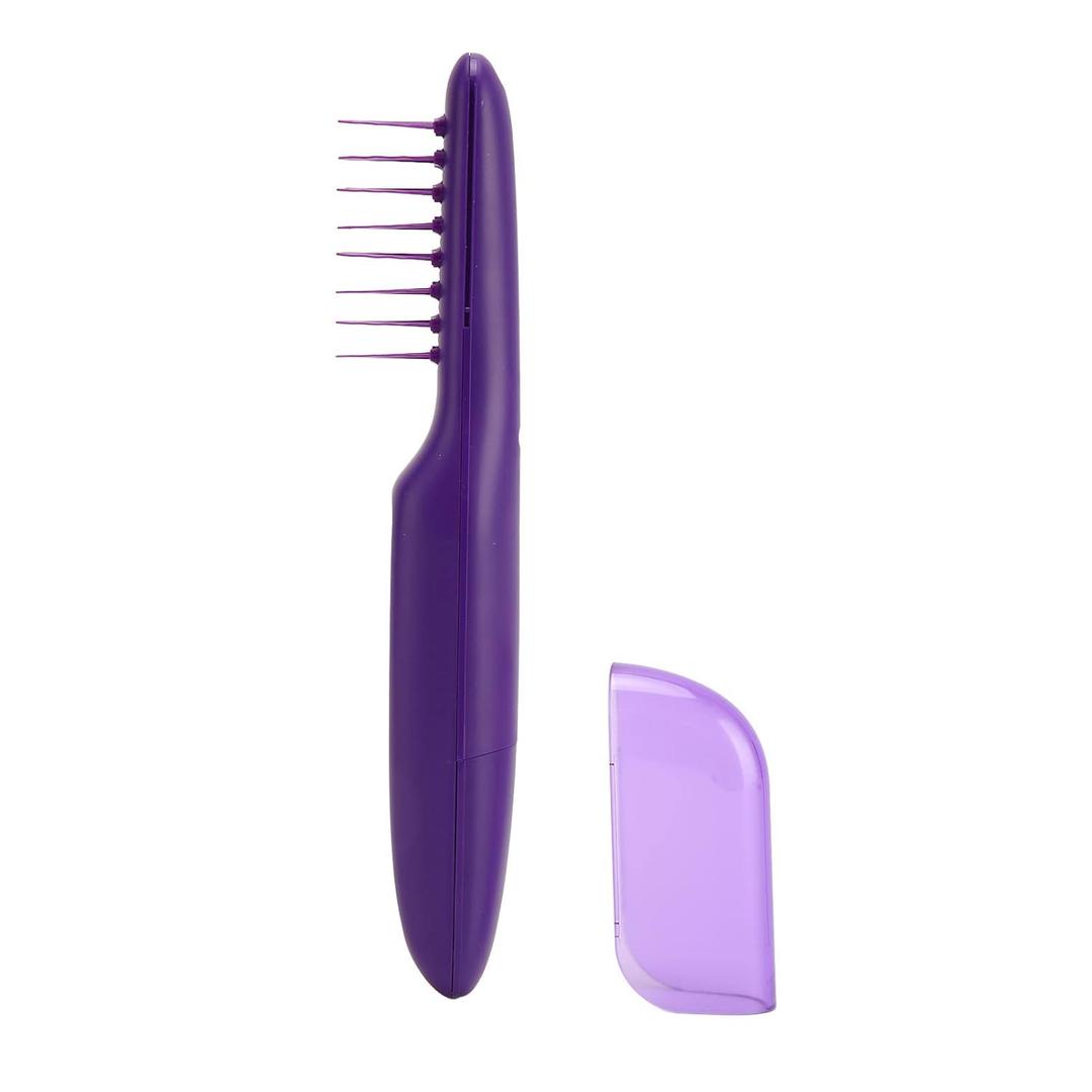 ZJchao Electric Detangling Brush, for Curly, Thick, Straight Hair, Wet and Dry Use, High Concentration of Negative Ions, Vibration Massage Function, Portable Design, Eco Friendly