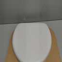 Mayfair Padded Toilet Seat, Cushioned Soft Vinyl over Wood Core Seat, Secure Hinges, Easy Clean, Made in USA, Elongated, White