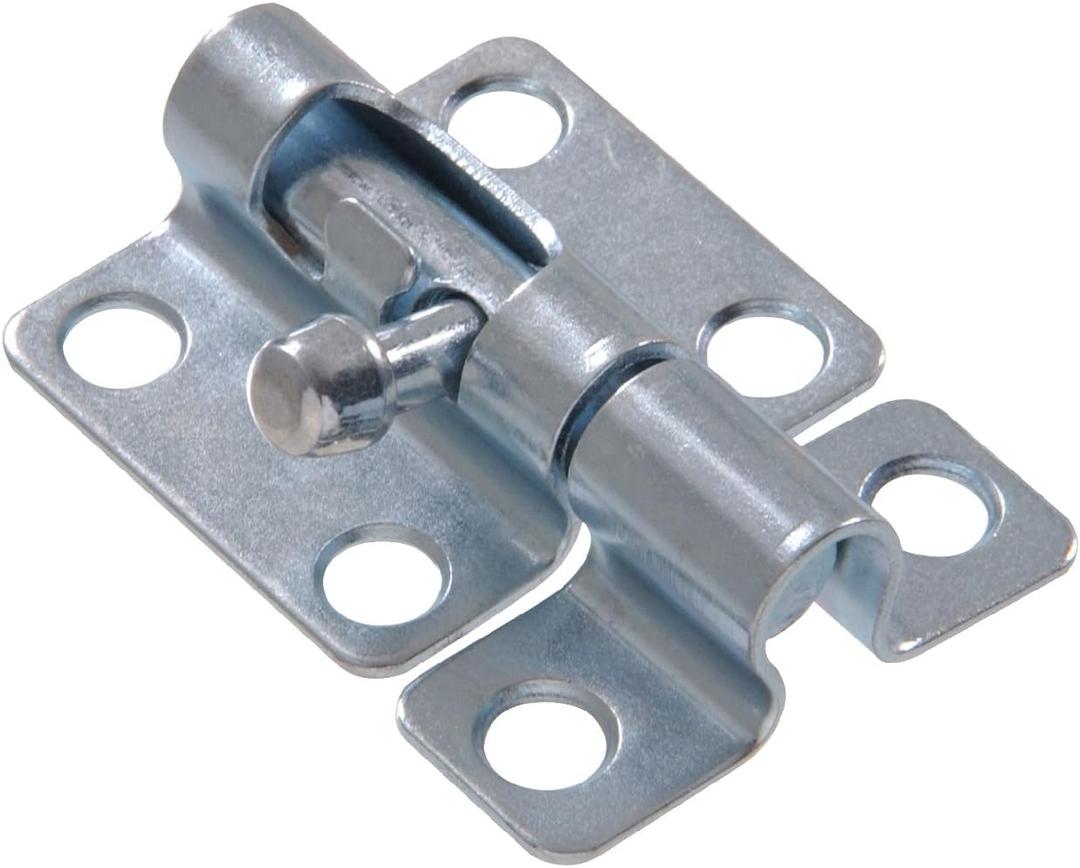 Hillman Hardware Essentials 851021 Barrel Bolt Zinc-Plated 2'