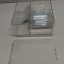 2 Pack 4 In 1 Acrylic Jewelry Organizers and Storage with 120 Portable Anti Tarnish Jewelry Bags, Clear Jewelry Box Organizer, Travel Jewelry Case for Earrings/Rings/Necklaces for Women Girls