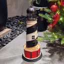 Lighthouse Model Money Bank Home Ornaments Figurines Saving Piggy Bank Home Ornaments Tabletop Figurines