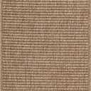 Easy Jute Area Rug Natural 2x7 Indoor Outdoor Rugs for Hallway