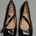 Trary Mary Jane Ballet Flats, Black Flats for Women, Ankle Strap Dressy Comfortable Flats, Size 8,5