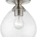 Livex Lighting, 46500-91, Catania, Semi-Flush, Brushed Nickel