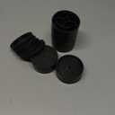 Bed Risers 1 inch, 2 inch, 3 inch, 4 inch Heavy Duty, Adjustable Furniture Riser for Table Desk Couch Sofa Chair Refrigerator Washing Machine, Stackable Bed Raisers Blocks (Black 6 Pack, 1 inch)