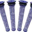 Fette Filter - Pre-Filters Compatible with Dyson Vacuum Filter V6, V7, V8, DC58, DC59 - Compare to Part # 965661-01. (Pack of 4)