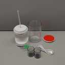 Automatic Mouthwash Dispenser for Bathroom, Bathroom Accessories 19.4 Fl Oz Dispensers with Magnetic Cups,Wall Mounted Dispenser, Suitable for All Age Groups, White