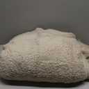 Pavilia Taupe Tan Fluffy Throw Blanket for Couch & Bed, Fuzzy Plush Warm Blanket, Super Soft Thick Faux Fur Sherpa, 60x80