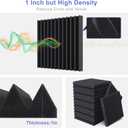 Acoustic Panels 12 Pack 12x12
