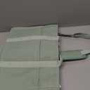 Canvas Tote Bag Purse for Women with Zipper Closure, Individual Compartments & Bottom Support