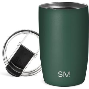 Simple Modern Voyager Tumbler with Flip Lid | Travel Coffee Mug | Insulated Stainless Steel Cold Brew Iced or Hot Coffee Cup | Gifts for Women Men Her Him | 12oz, Forest