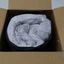 MIHIKK Rectangle Dog Beds for Small Dogs & Cats, Orthopedic Sleeping Pet Bed for Couch with Durable Puppy Cuddler and Anti-Slip Bottom Machine Washable 20 * 18 Inch (Gray)