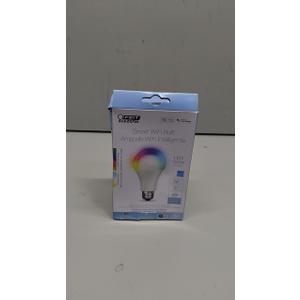 Feit Electric Smart Bulb, 100W Equivalent Color Changing and Tunable White, 2.4Ghz Wifi light bulb, No Hub Needed, Works with Alexa and Google Assistant, High CRI Dimmable LED OM100/RGBW/CA/AG, 1 Pack