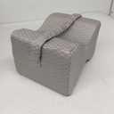 Knee Pillow for Side Sleepers,Cooling Leg Pillow for Sciatica, Knees,Back,Joints Between Legs,HIPS Pain Relief When Side Sleeping,Spine Aligning Support for Surgery Recovery, Pregnancy (Basic Strap, Gray)