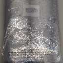 QueenDream Sequin Tablecloth 60x102 Inch Silver Tablecloth Christmas Glitter Tablecloth 6ft for Baby Shower Party Christmas Decorations