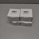 4 x Hole Cutter 33mm LAIWEI Bi-Metal Hole Saw, HSS Circular Hole Saw Head, 1.8 mm Thick, Cutting Depth up to 38mm, Suitable for Wood, Plastic, plasterboard and Metal Round Pipe (Black)