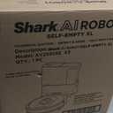 Shark AV2501AE AI Robot Vacuum with XL HEPA Self-Empty Base, Bagless, 60-Day Capacity, LIDAR Navigation, Perfect for Pet Hair, Compatible with Alexa, Wi-Fi Connected, Carpet & Hard Floor, Black