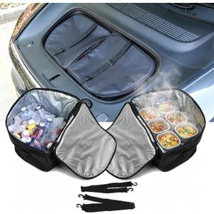 Frunk Cooler Organizer, Insulated Waterproof Front Trunk Storage Bag Portable, Model Y