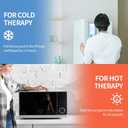 Ankle Ice Pack Wrap Heel Ice Pack for Pain Relief, Hot Cold Therapy Cold Pack for Plantar Fasciitis, Achilles Tendonitis, Ankle Sprain, Foot Pain, 2Packs